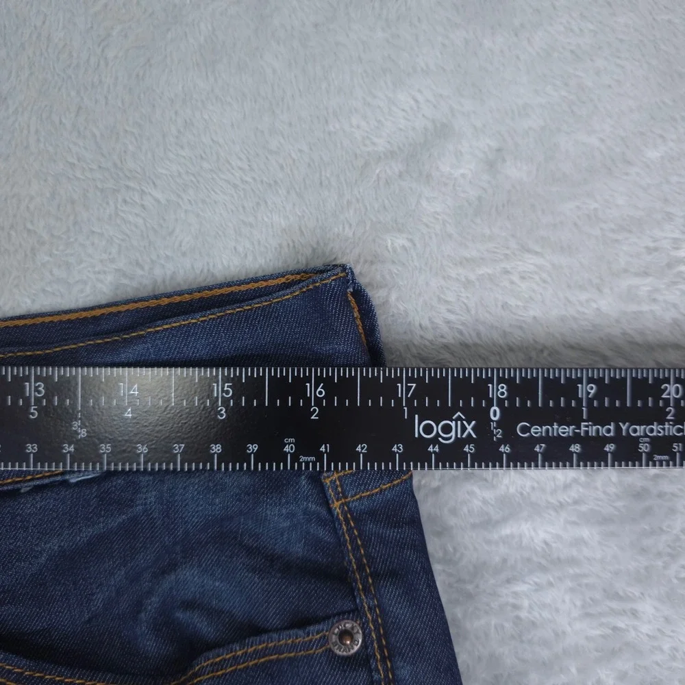 Lucky Brand Jeans Womens 12/31 Sofia Boot Cut Flare‎ Dark Wash Stretch Boho Y2K